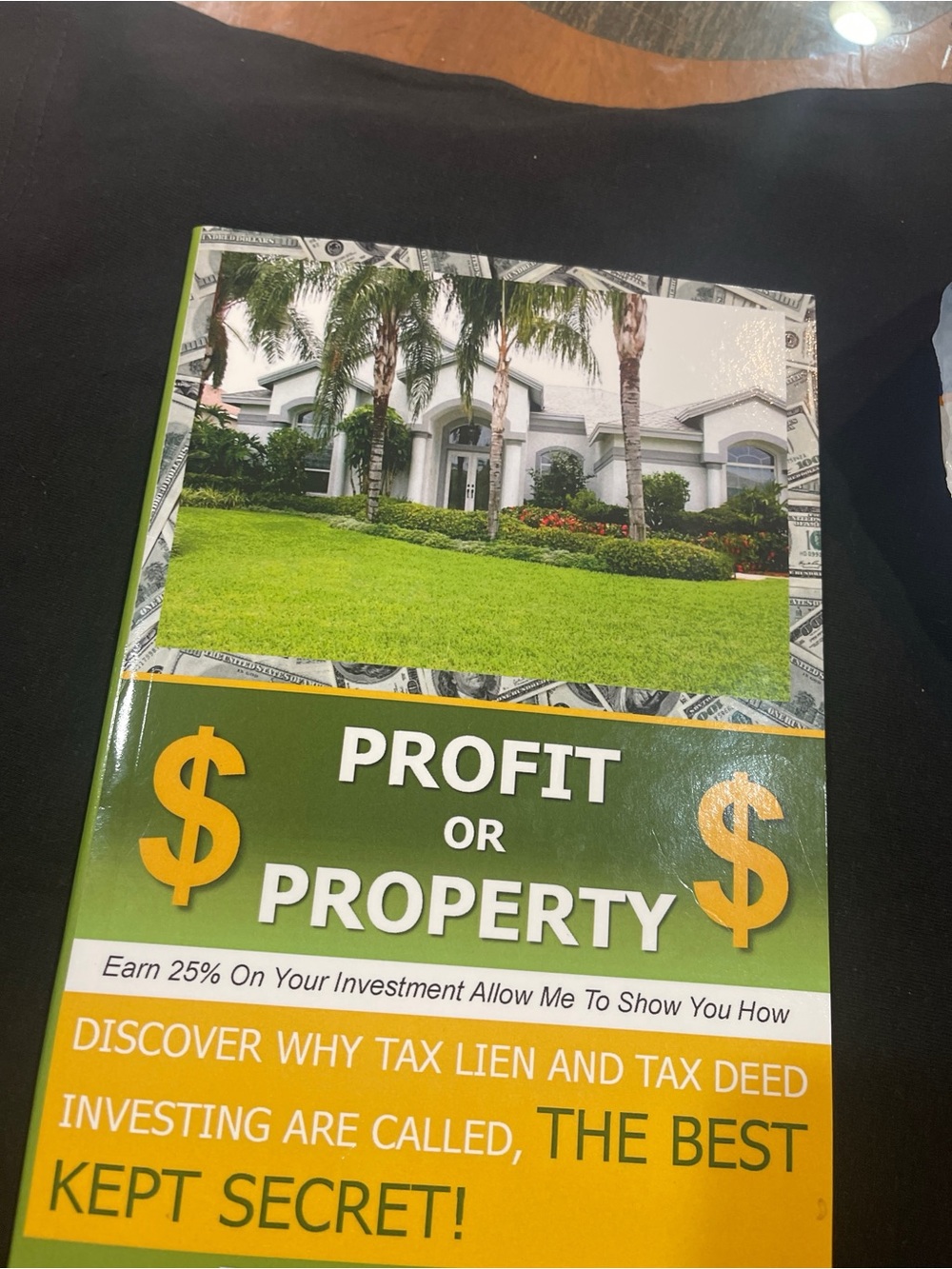Profit or Property - Green and Yellow Investment Guide by